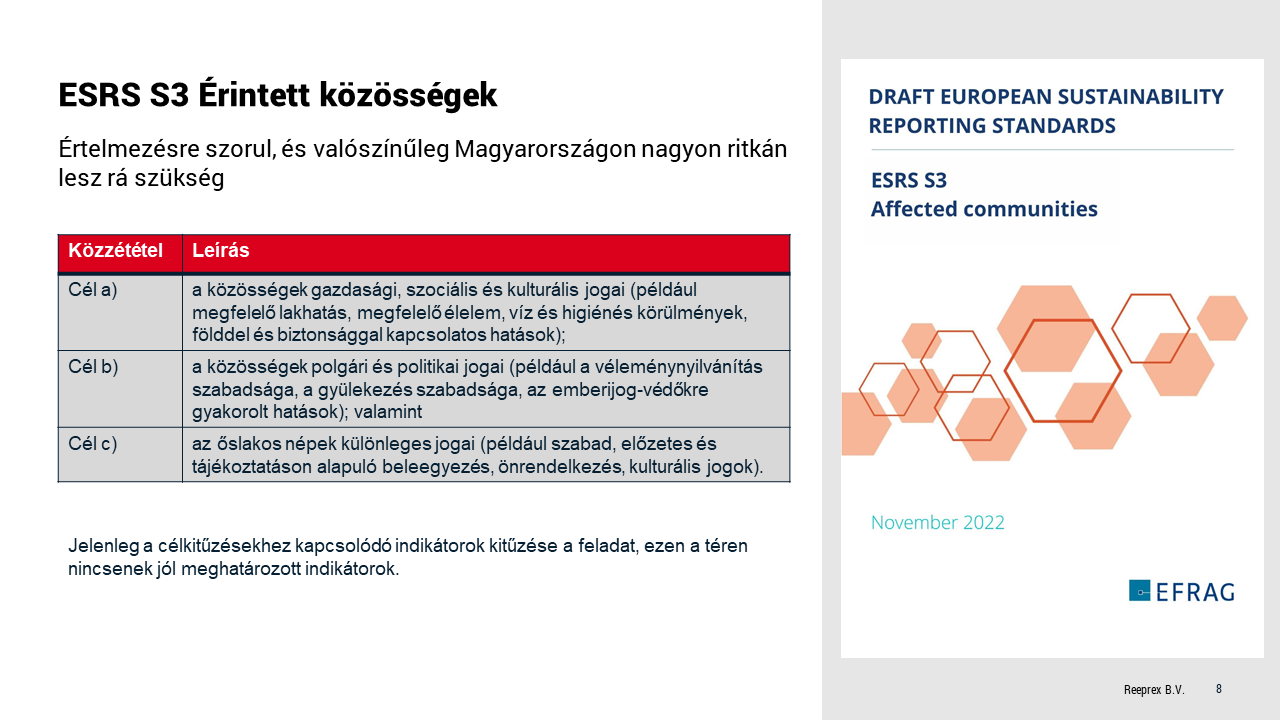 ESRS-S3: Érintett közösségek (a képre kattintva a tudásbázis kezdőpontjára visz, login szükséges hozzá.)